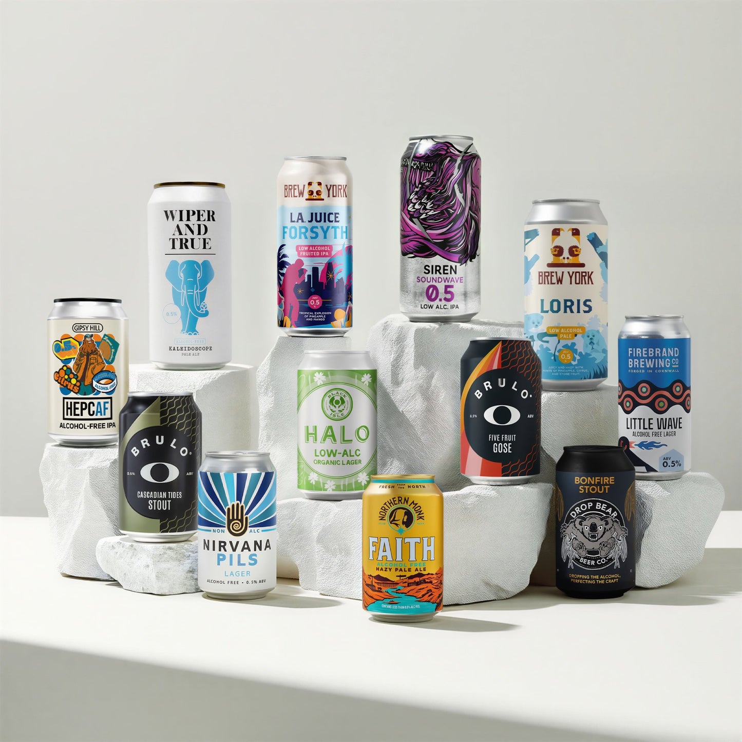 DryDrop Discovery Box – 12 x Alcohol-Free Craft Beers